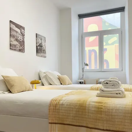 Daire Sj2e Heart Of Baixa! Spacious & Friendly With Ac In Lis Downtown! *