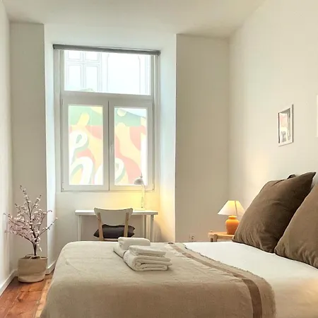 Sj2e Heart Of Baixa! Spacious & Friendly With Ac In Lis Downtown! Lissabon