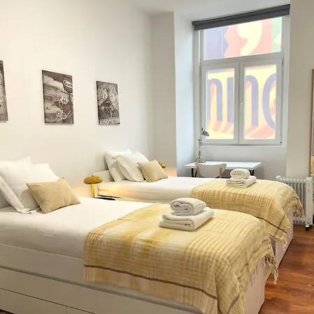 Sj2e Heart Of Baixa! Spacious & Friendly With Ac In Lis Downtown! Apartment Lissabon