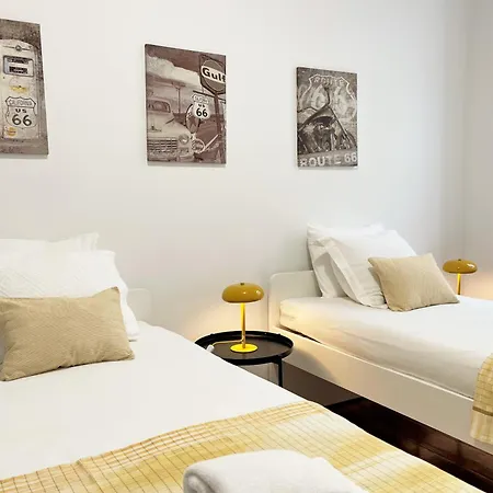 Sj2E Historic Baixa Stay For 6 - Steps From Augusta Arch In Lisbon Downtown! Appartamento *